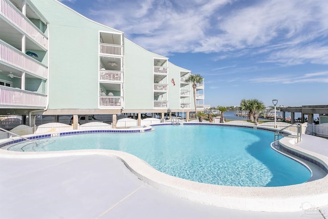 view of community pool