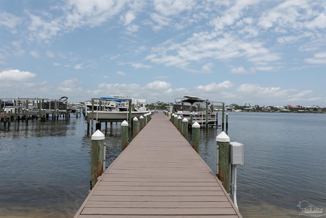 16310 Perdido Key Dr Unit 13A, Pensacola, FL 32507 - dock featuring boat lift and a water view