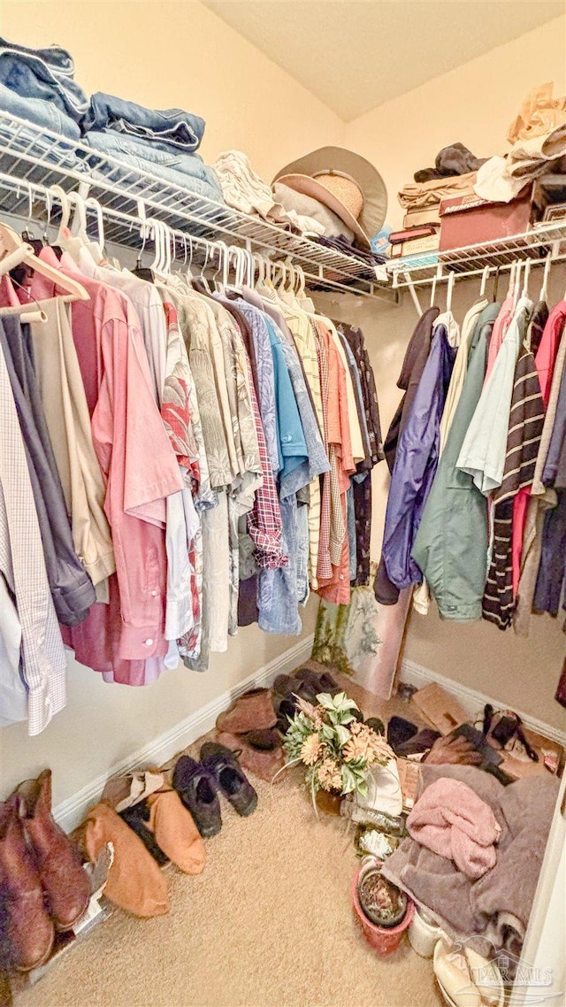 6214 Plum Orchard Way, Crestview, FL 32536 - spacious closet featuring carpet floors