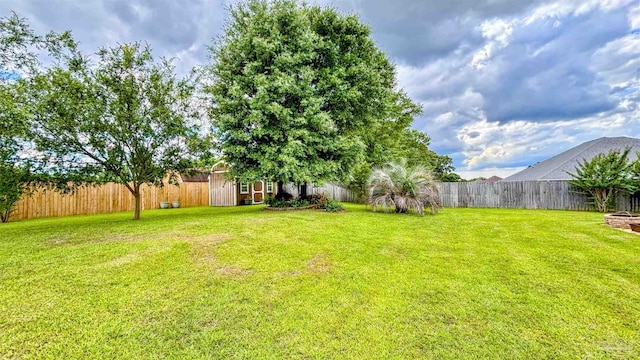 6214 Plum Orchard Way, Crestview, FL 32536 - view of yard with an outbuilding and a storage unit