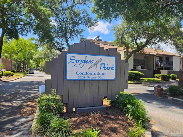 2201 Scenic Hwy Unit E-7, Pensacola, FL 32503 - view of community sign
