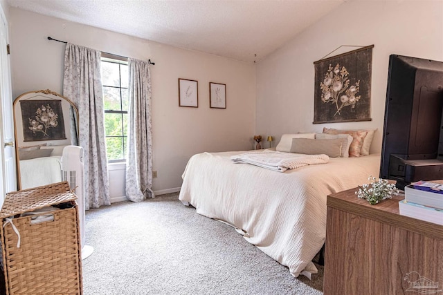 1314 Foxborough Dr, Pensacola, FL 32514 - carpeted bedroom with baseboards and lofted ceiling