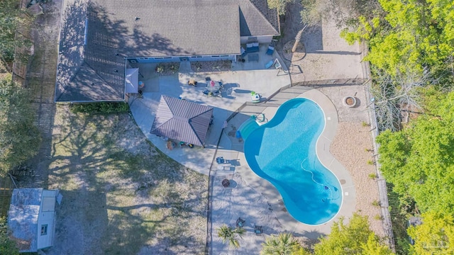 bird's eye view