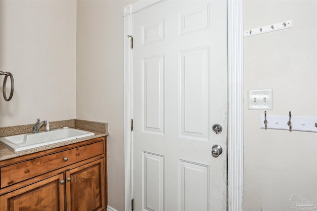 4121 Castle Gate Dr, Pace, FL 32571 - bathroom featuring vanity