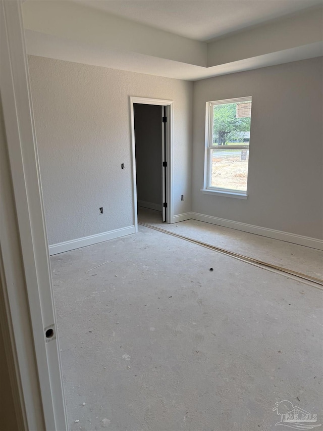 view of empty room