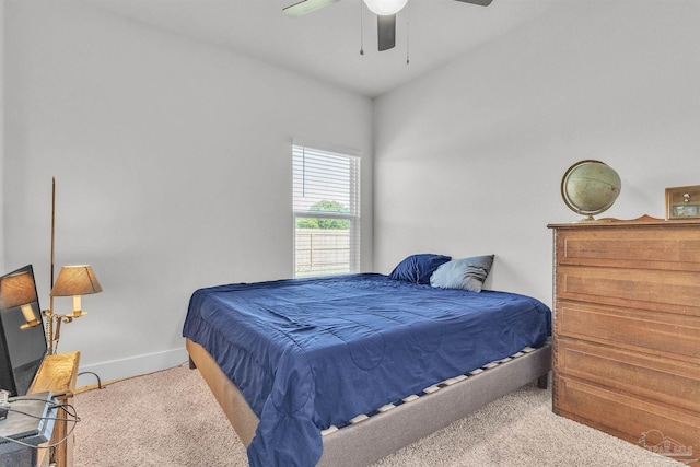 1346 Sea Grove Ct, Gulf Breeze, FL 32563 - bedroom with carpet floors, baseboards, and ceiling fan
