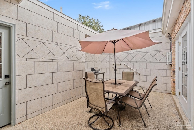 view of patio / terrace