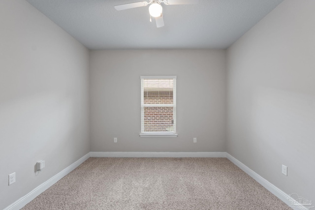 3594 Whitetail Ln, Pensacola, FL 32526 - carpeted spare room with a ceiling fan and baseboards
