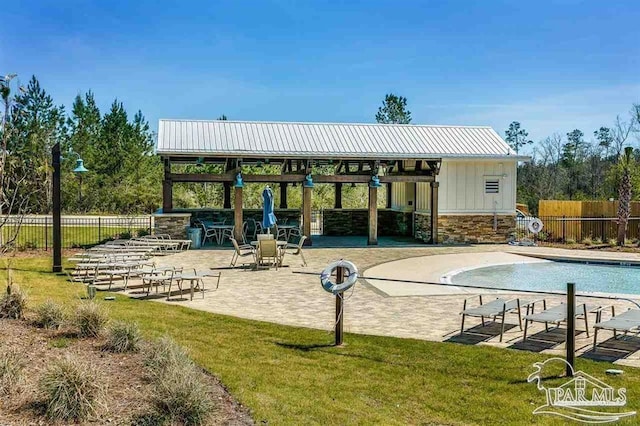 3594 Whitetail Ln, Pensacola, FL 32526 - surrounding community featuring a gazebo