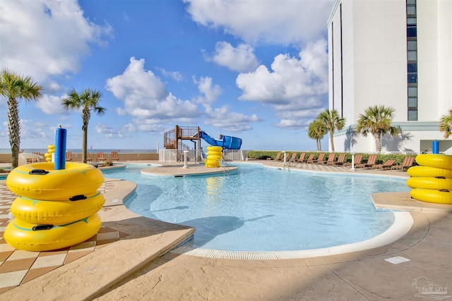 26688 Perdido Beach Blvd Unit 1605, Orange Beach, AL 36561 - community pool with a water slide