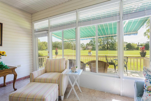 1424 Champions Green Dr, Gulf Breeze, FL 32563 - sunroom with a wealth of natural light