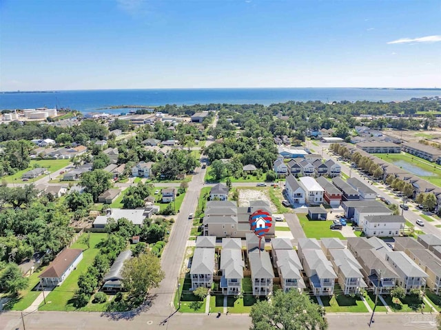 1121 W Romana St, Pensacola, FL 32502 - aerial perspective of suburban area with a large body of water