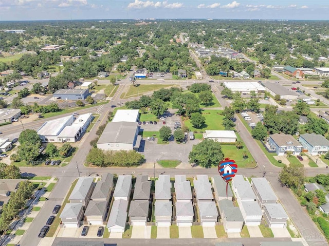 1121 W Romana St, Pensacola, FL 32502 - aerial overview of property's location with nearby suburban area