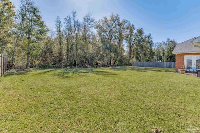 9348 Bell Ridge Dr, Pensacola, FL 32526 - view of yard featuring fence