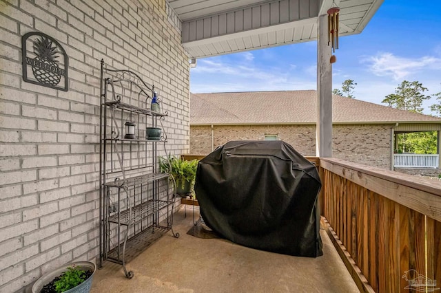 3209 Mountain Laurel Trl, Cantonment, FL 32533 - view of patio / terrace with grilling area