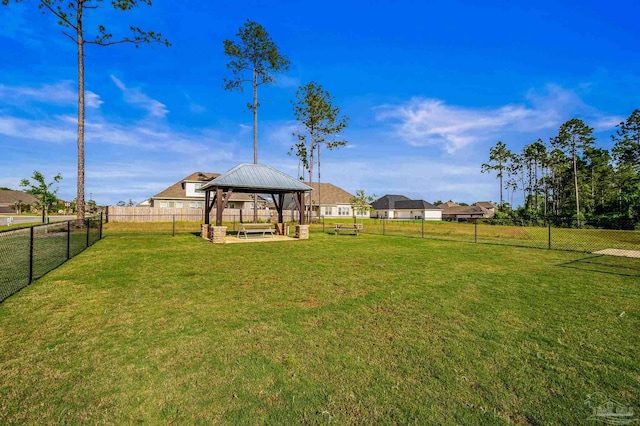 3209 Mountain Laurel Trl, Cantonment, FL 32533 - view of yard featuring a gazebo