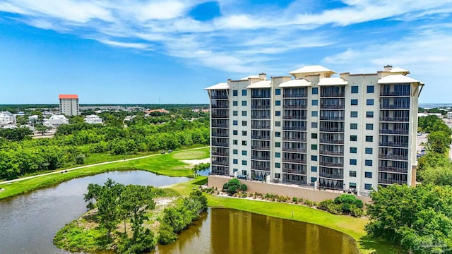 616 Lost Key Dr Unit 902A, Perdido Key, FL 32507 - view of apartment building / complex featuring a water view