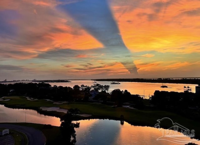 616 Lost Key Dr Unit 902A, Perdido Key, FL 32507 - water view with a golf course