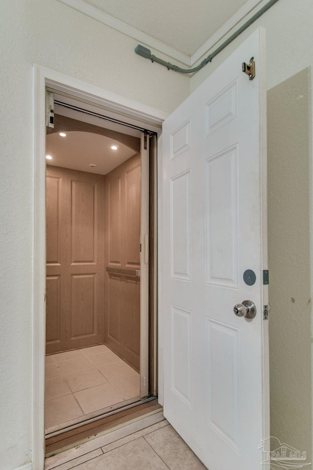 room details featuring tile patterned floors