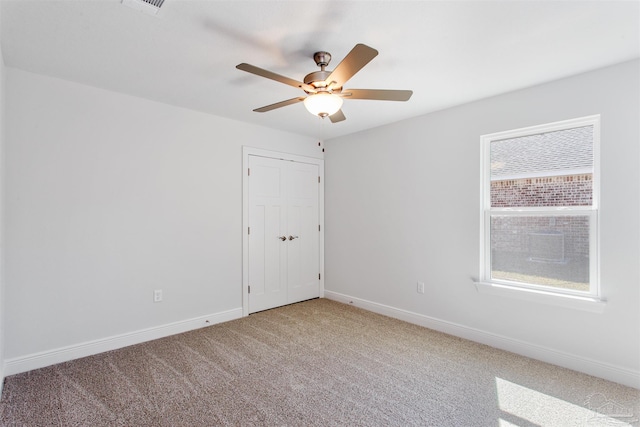 6575 Gentle Rain Dr, Milton, FL 32570 - unfurnished room with carpet, ceiling fan, and baseboards