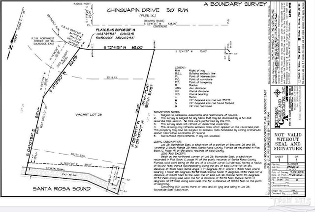 0000 Chinquapin Dr, Gulf Breeze FL, 32563 land for sale