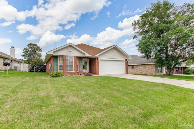 7909 Red Bean Dr, Pensacola, FL 32526 - ranch-style home featuring brick siding, an attached garage, and concrete driveway