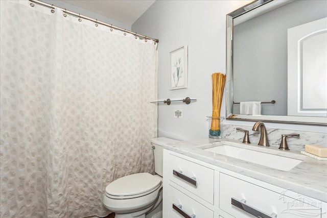 7244 Frankfort St, Navarre, FL 32566 - bathroom featuring vanity and toilet