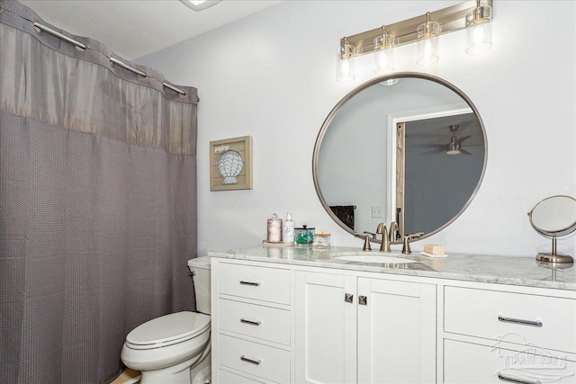 7244 Frankfort St, Navarre, FL 32566 - bathroom featuring vanity and toilet