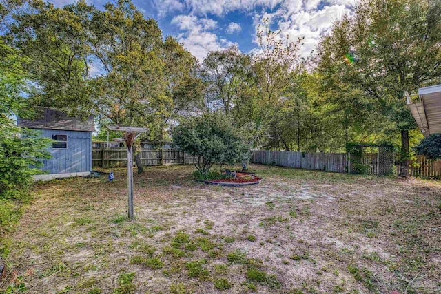 5362 Barbarosa Rd, Gulf Breeze, FL 32563 - view of yard with a fenced backyard