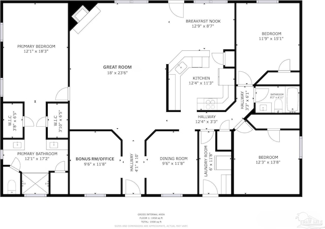 view of layout