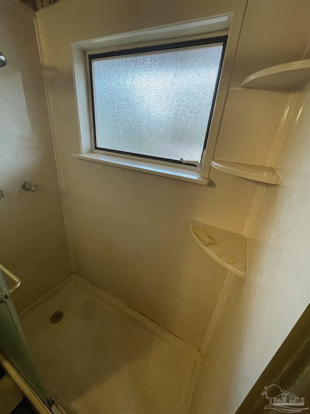 full bathroom with walk in shower