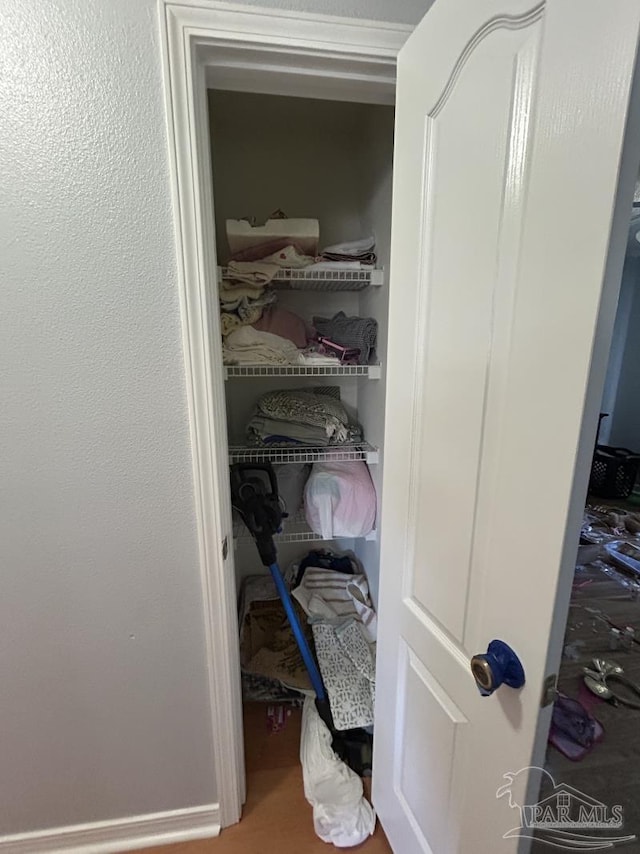 view of closet