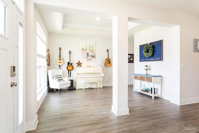 3564 Sailfish Dr, Gulf Breeze, FL 32563 - entrance foyer with wood finished floors