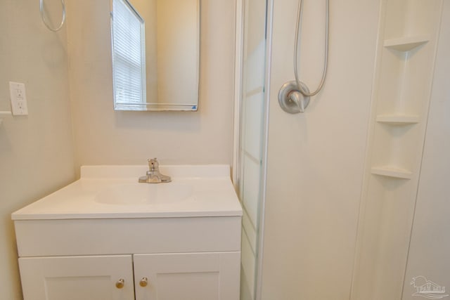 4117 Pace Ln, Pace, FL 32571 - full bath featuring vanity and a shower