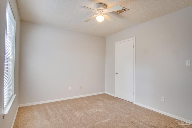 4117 Pace Ln, Pace, FL 32571 - spare room with light colored carpet and ceiling fan