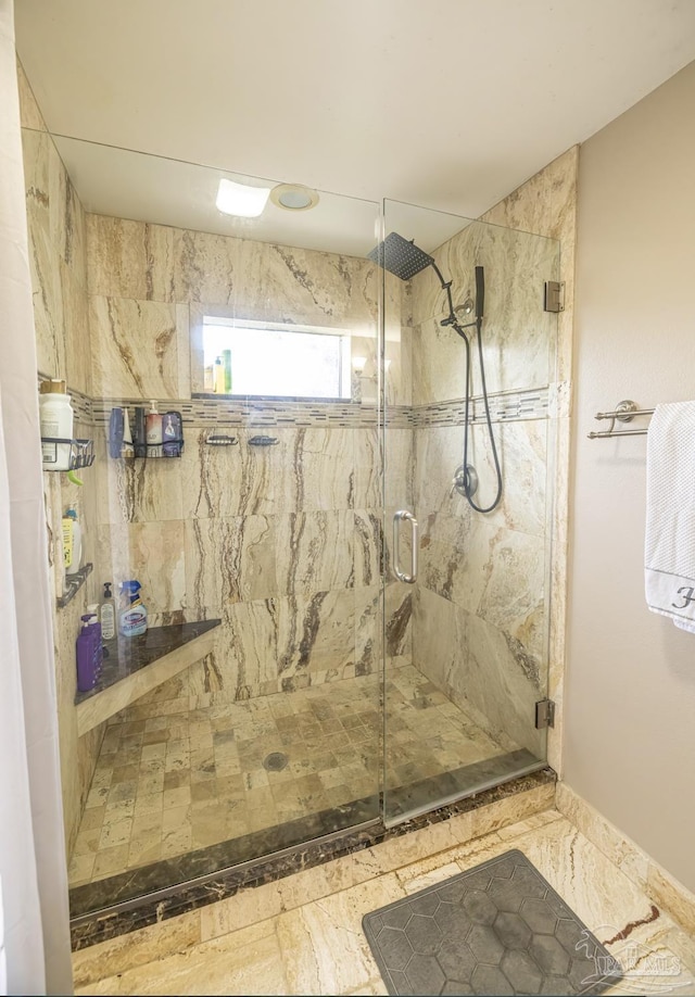 5013 Roland Rd, Pace, FL 32571 - full bathroom with a stall shower
