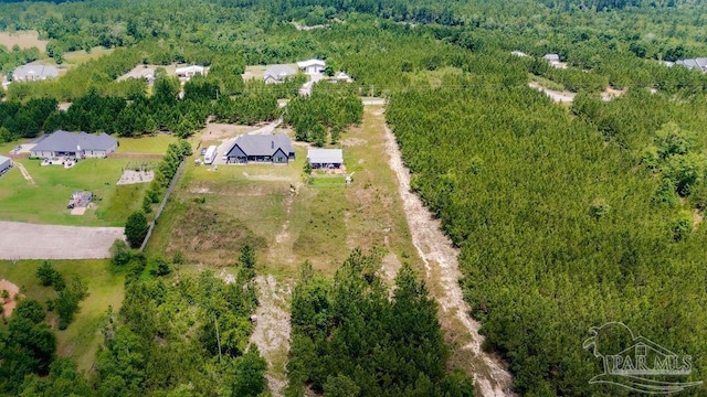 7664 Buffalo Ridge Rd, Pace, FL 32571 - drone / aerial view of a forest