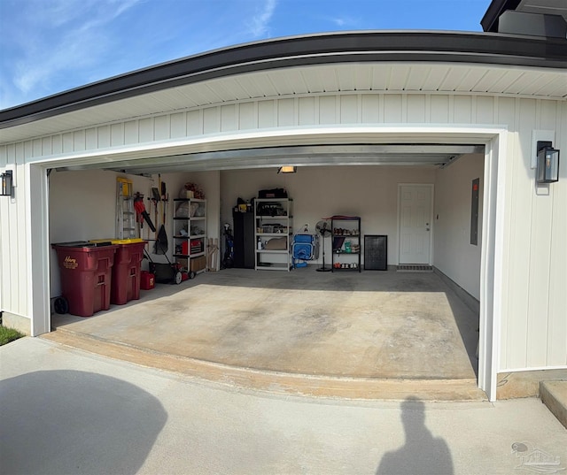 4422 Tiger Oak Ct, Pace, FL 32571 - garage featuring concrete driveway