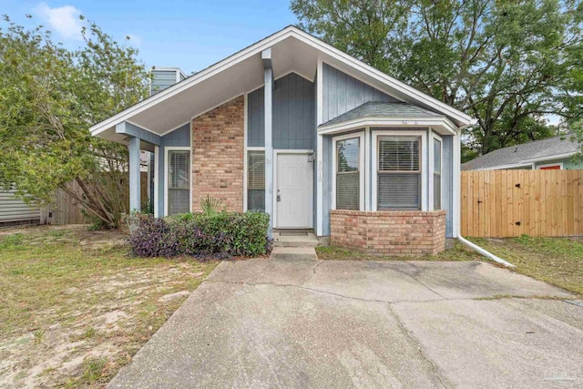 view of bungalow