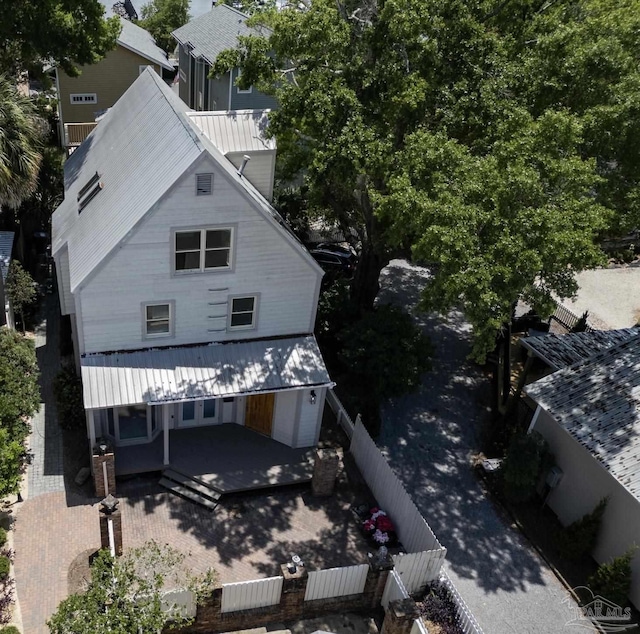 431 E Zarragossa St Unit B, Pensacola, FL 32502 - aerial view of property and surrounding area