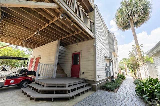 431 E Zarragossa St Unit B, Pensacola, FL 32502 - view of side of home