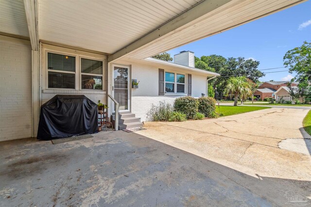2543 Bayview Way, Pensacola, FL 32503 - view of patio / terrace featuring entry steps and area for grilling