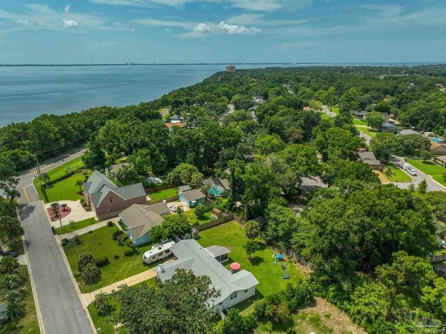 2543 Bayview Way, Pensacola, FL 32503 - aerial view of a large body of water
