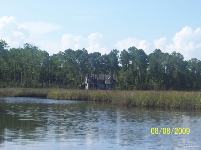 4348 Judges Byu, Milton, FL 32583 - water view with a forest