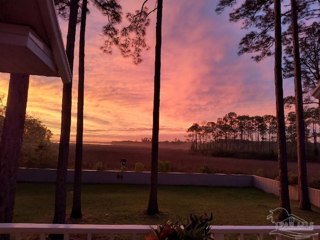 4348 Judges Byu, Milton, FL 32583 - water view featuring fence