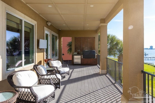 106 Matamoros Dr, Pensacola Beach, FL 32561 - balcony with grilling area