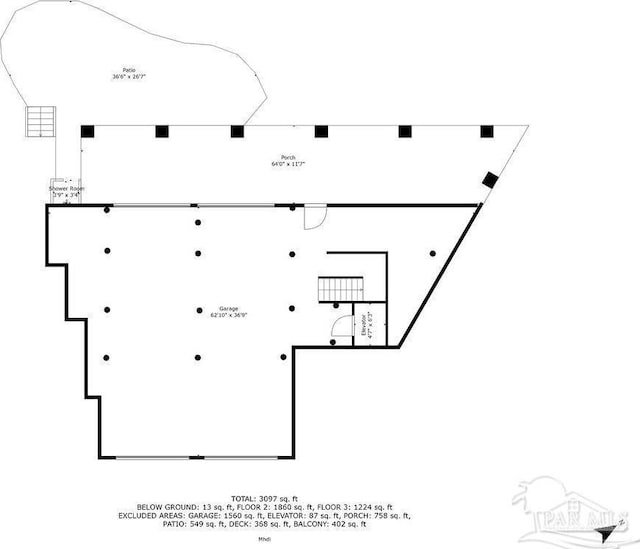 106 Matamoros Dr, Pensacola Beach, FL 32561 - floor plan