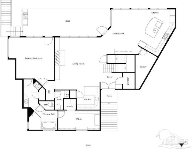 106 Matamoros Dr, Pensacola Beach, FL 32561 - plan