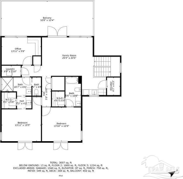 106 Matamoros Dr, Pensacola Beach, FL 32561 - floor plan