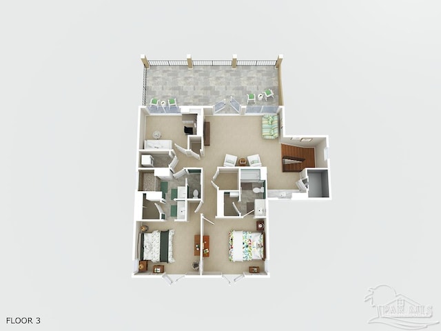 106 Matamoros Dr, Pensacola Beach, FL 32561 - plan